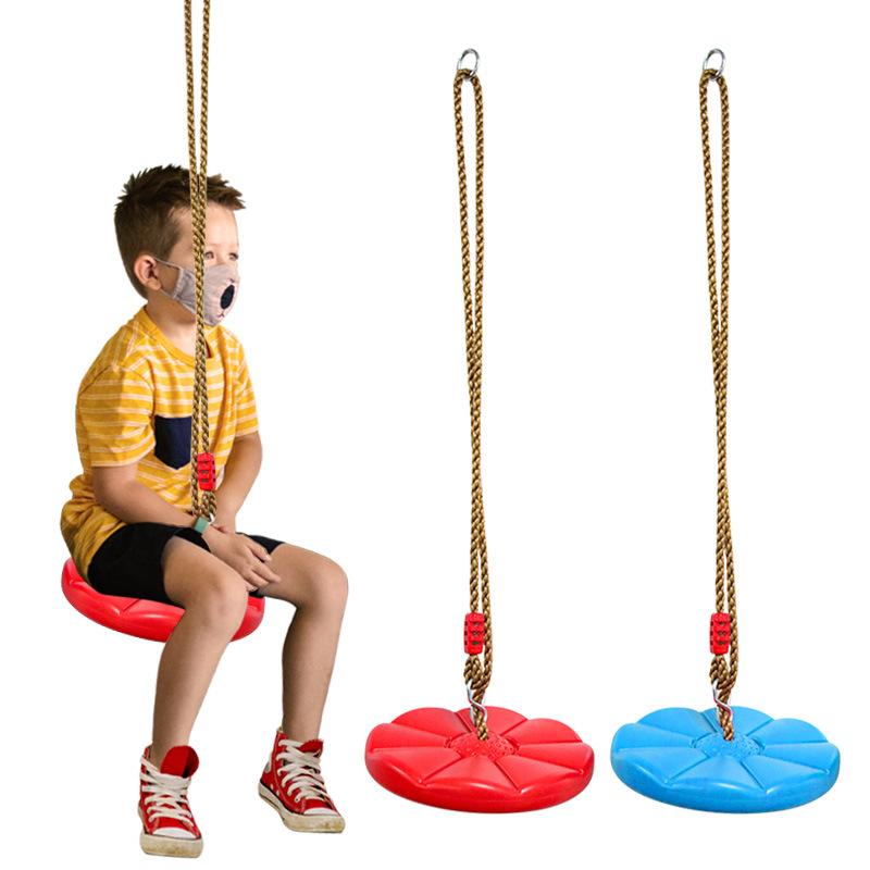 Kids Outdoor Hanging Chair - الأطفال القرص سوينغ طفل الرياضة في
