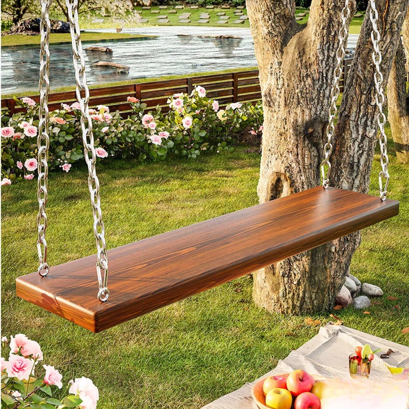 Kids Outdoor Hanging Chair - كرسي أرجوحة خارجي، أرجوحة للشرفة والحديقة،