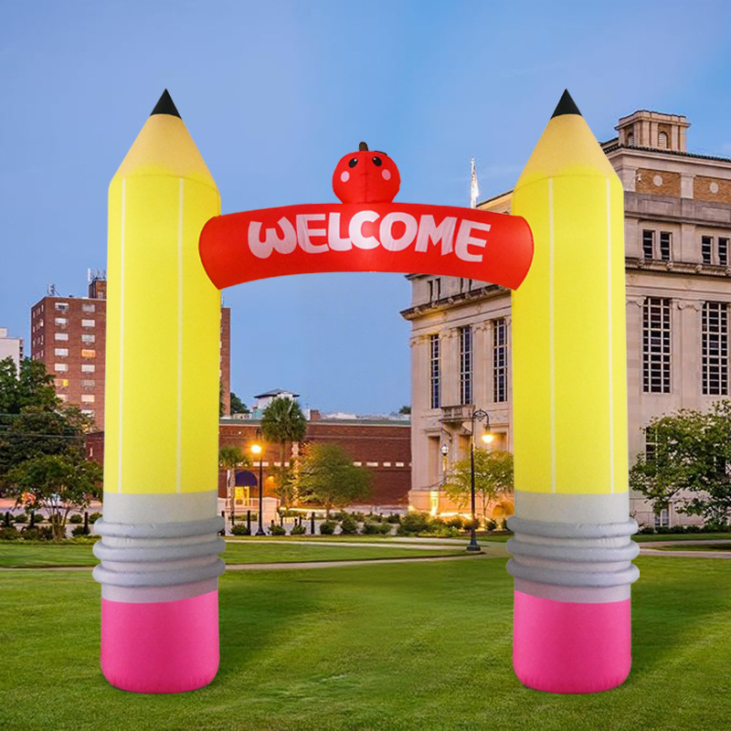 Kids Outdoor Inflatable - 9FT نفخ قلم رصاص قوس الزينة