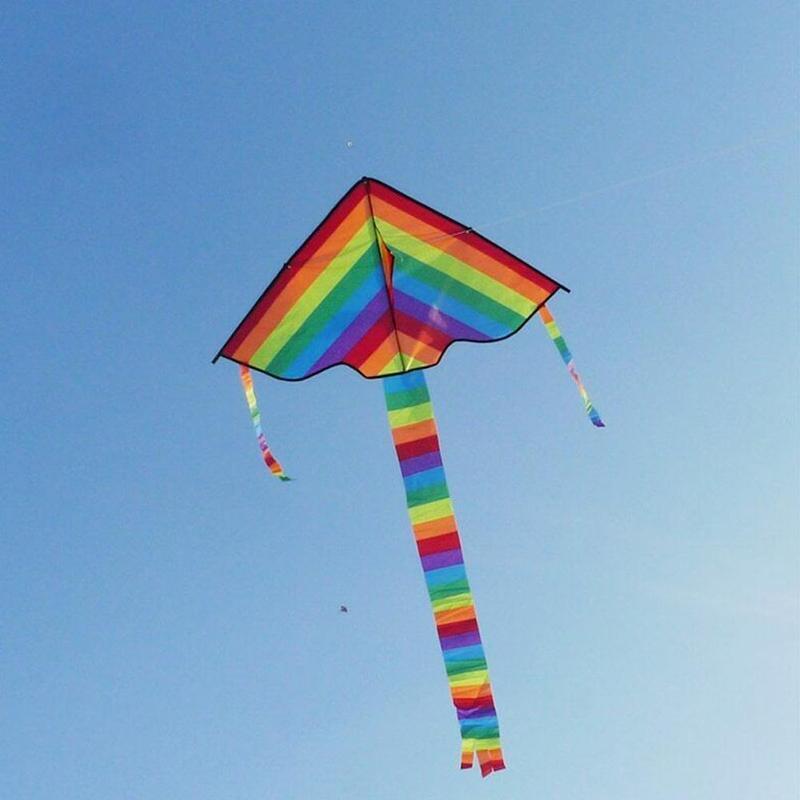 Kite Easy Fly Kids - سهلة تحلق! طائرة ورقية كبيرة ملونة