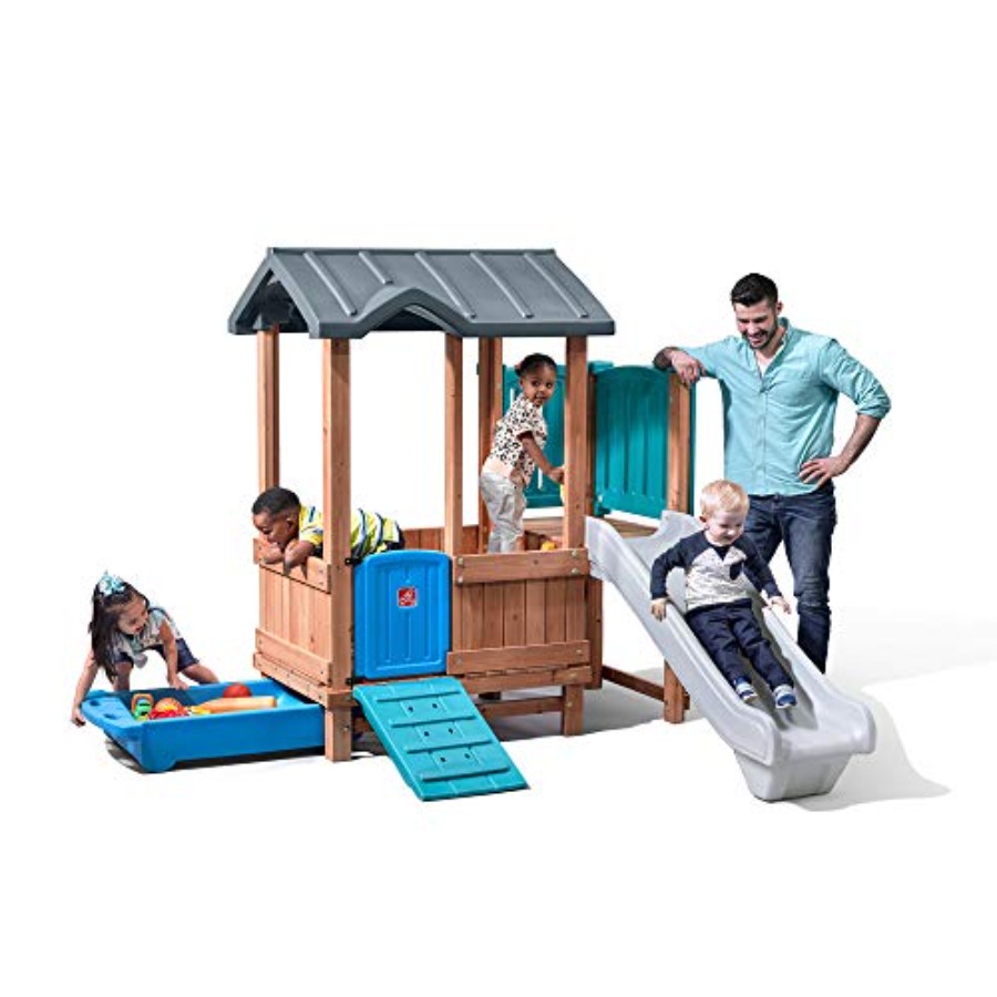 Kids Outdoor Storage - مسرح وودلاند أدفونشر، مجموعة لعب للأطفال