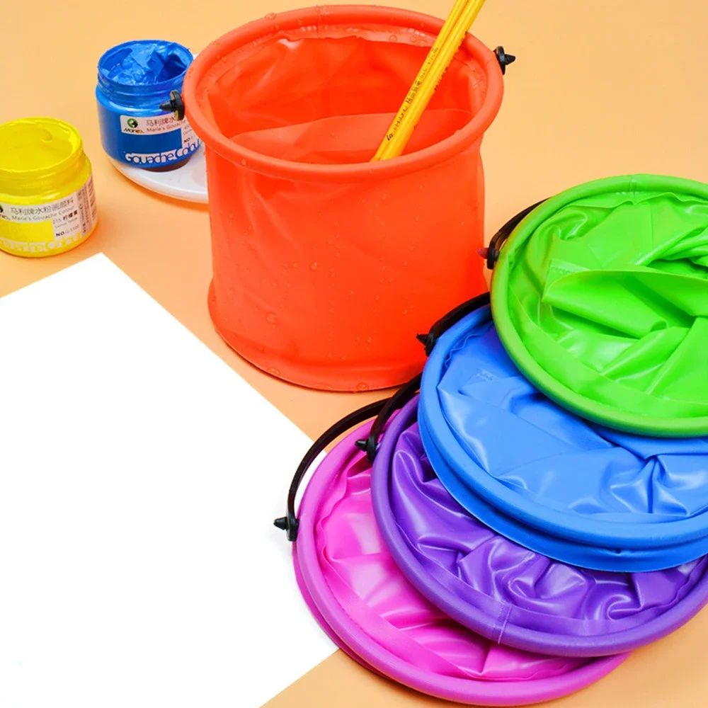 Kids Outdoor Pool - دلو رمل شاطئي قابل للطي، دلو