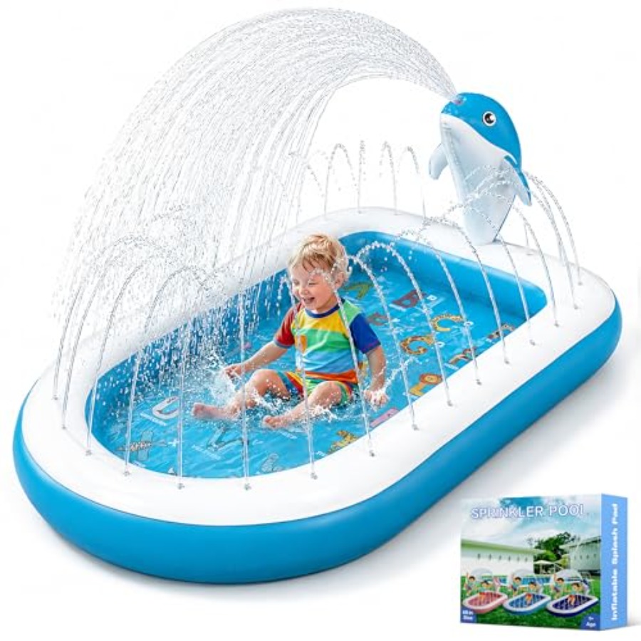 Kids Outdoor Mat - سجادة لعب قابلة للنفخ من البولي