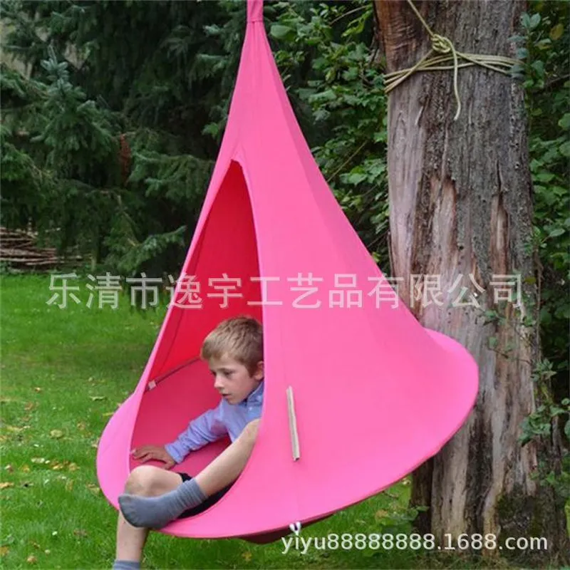 Kids Outdoor Hanging Chair - كرسي أرجوحة معلق على شكل خيمة