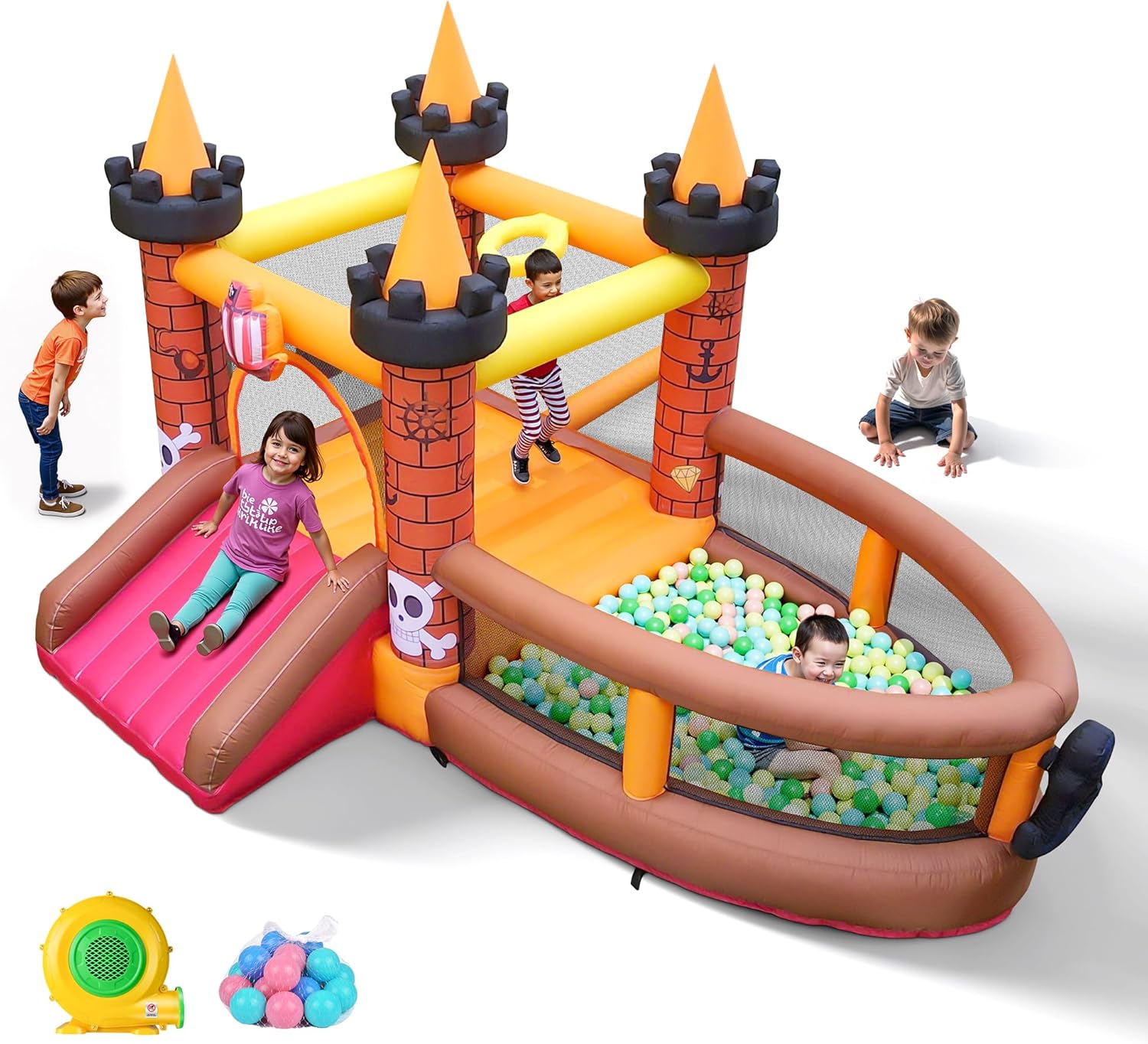 بيت قفز قابل للنفخ للأطفال من  - مراجعة Kids Outdoor Inflatable وسعره