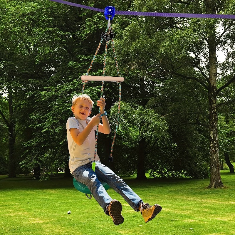 أرجوحة البتلة على شكل قرص عباد - مراجعة Kids Outdoor Hanging Chair وسعره