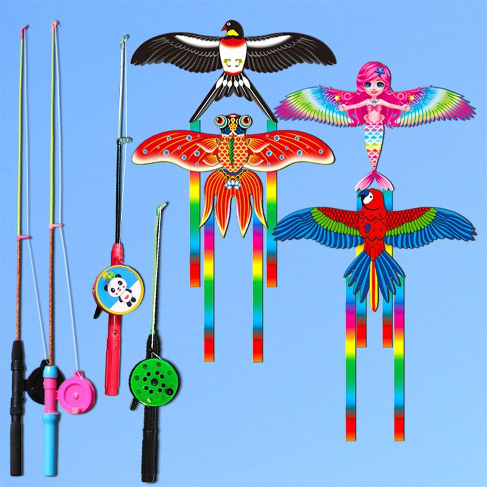 الطائرات الورقية الديناميكية ل - مراجعة Kite Easy Fly Kids وسعره