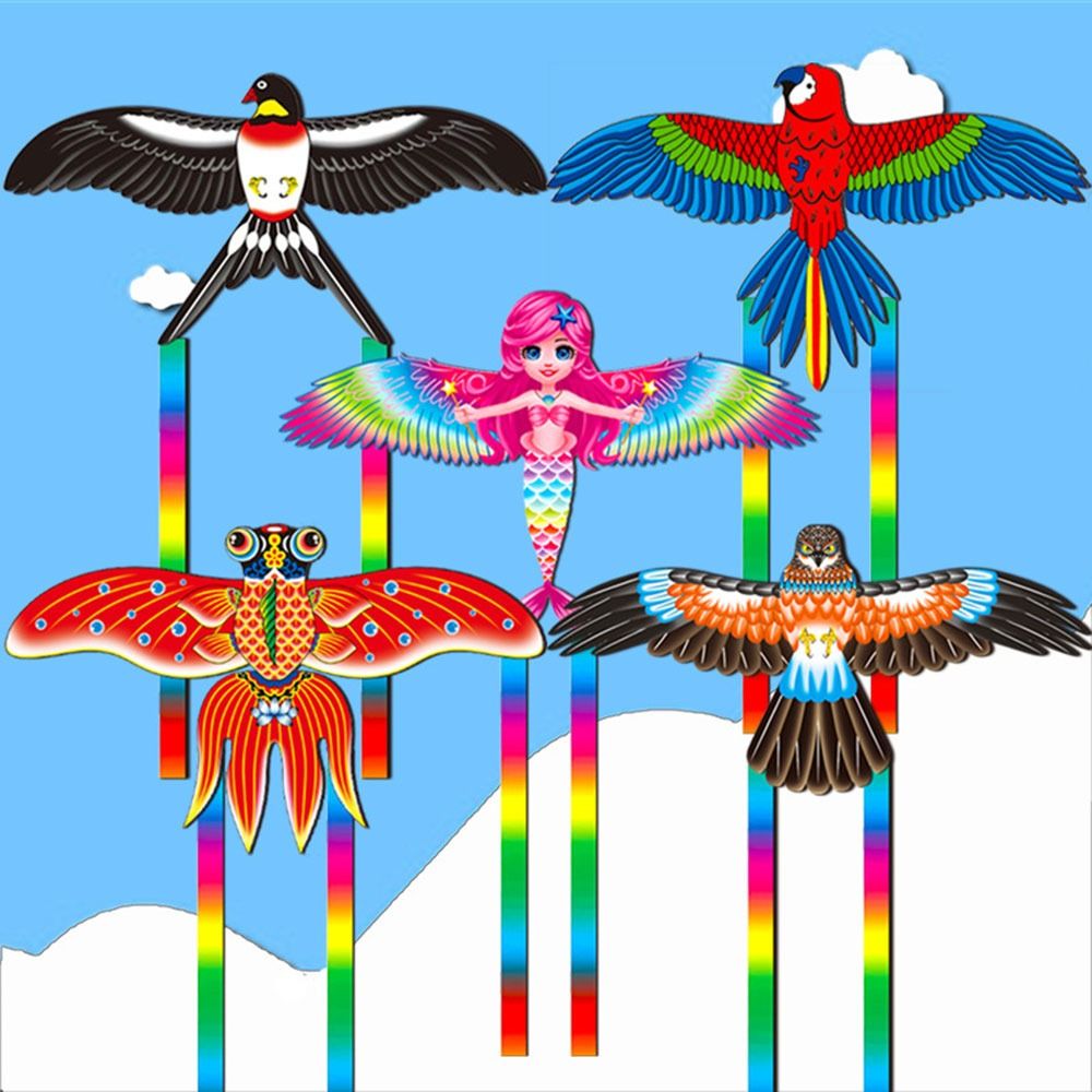 الطائرات الورقية الديناميكية ل - مراجعة Kite Easy Fly Kids وسعره