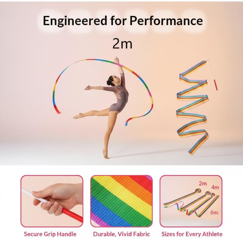 شريط جمباز فني ملون جديد مع عص - مراجعة Kids Outdoor Balance Beam وسعره