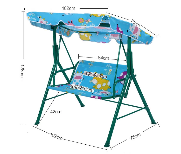 كرسي أرجوحة معلق للأطفال بمقعد - مراجعة Kids Outdoor Hanging Chair وسعره