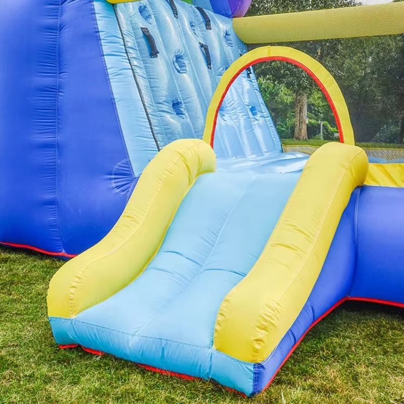 زحليقة مائية قوس قزح عملاقة قا - مراجعة Kids Outdoor Inflatable وسعره