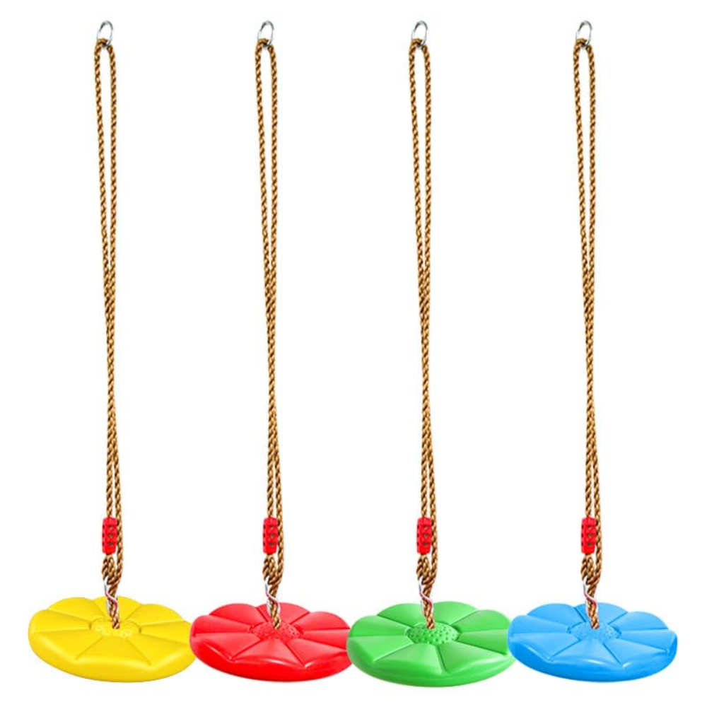 أرجوحة معلقة سميكة بتصميم بتلا - مراجعة Kids Outdoor Hanging Chair وسعره
