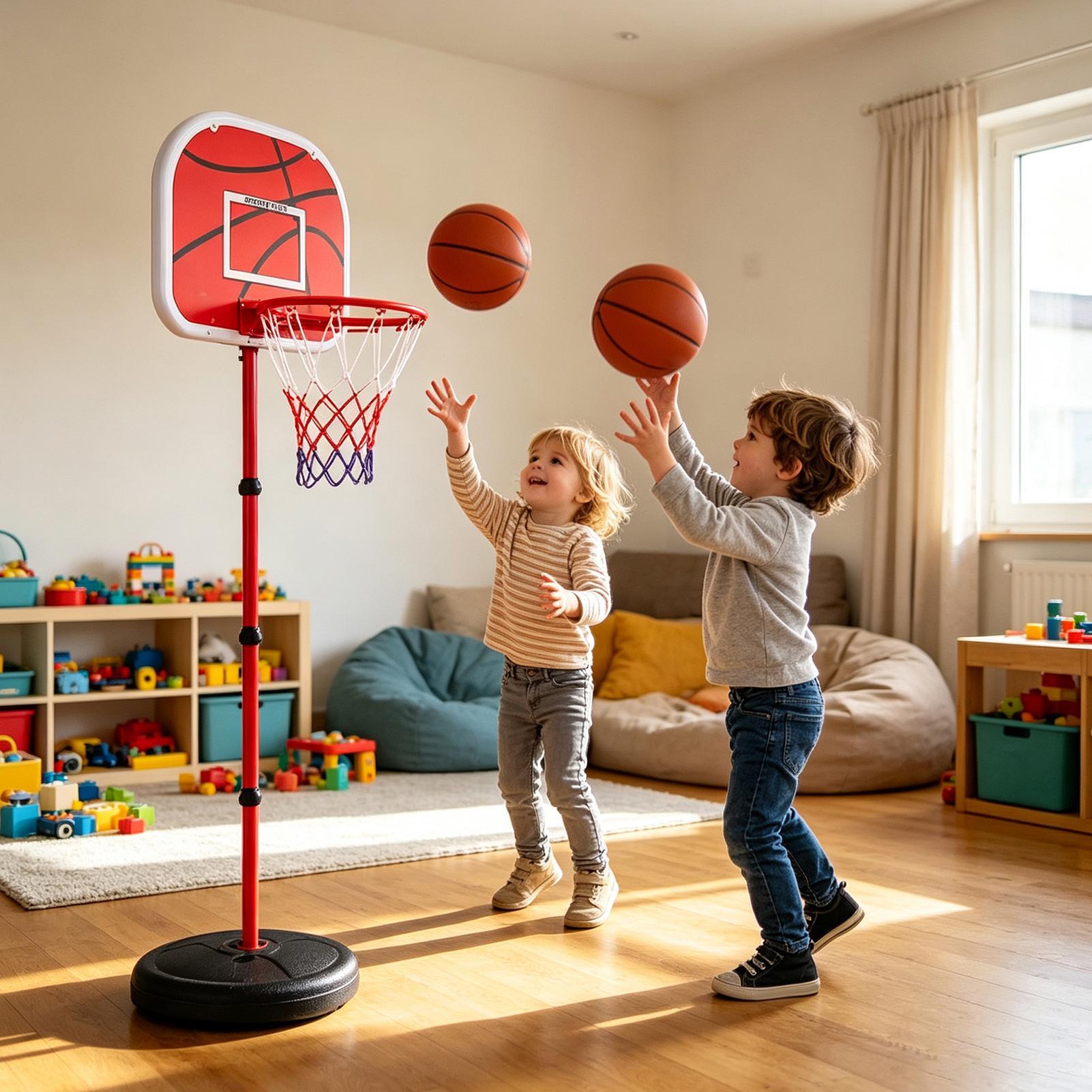 حلقة كرة سلة للأطفال مع حامل و - مراجعة Outdoor Toys For Kids وسعره