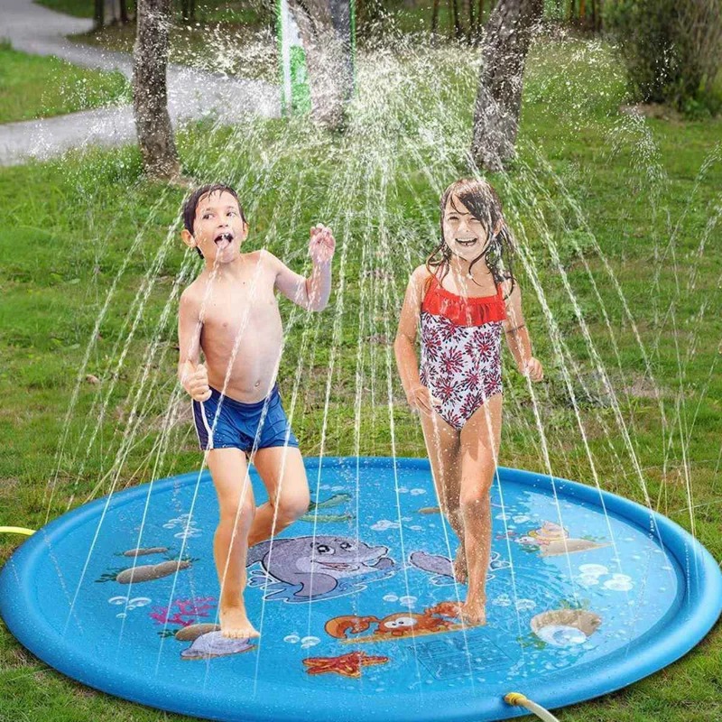 حمامات رذاذ الماء للأطفال في ا - مراجعة Kids Outdoor Mat وسعره