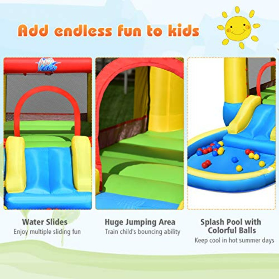 بيت قفز قابل للنفخ للأطفال من  - مراجعة Kids Outdoor Area وسعره