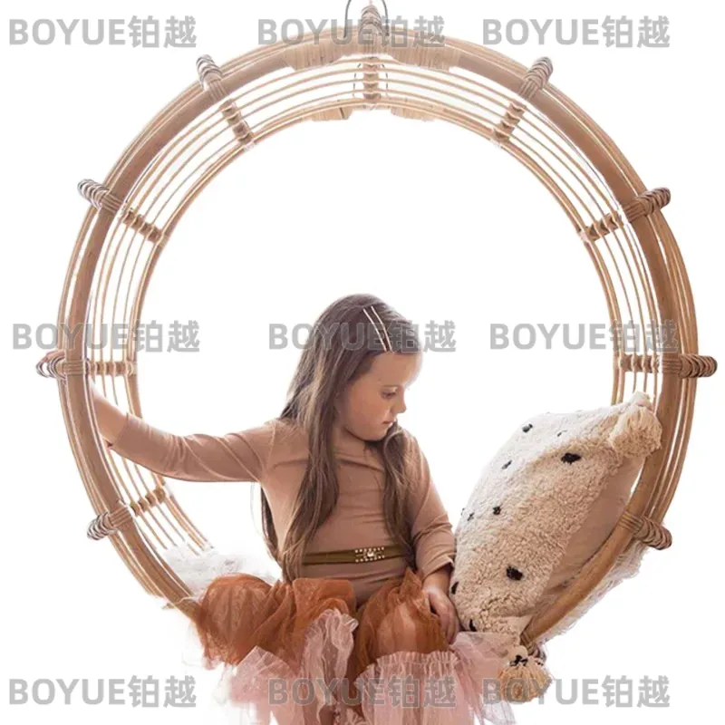 كرسي هزاز خارجي من الراتان، أر - مراجعة Kids Outdoor Hanging Chair وسعره