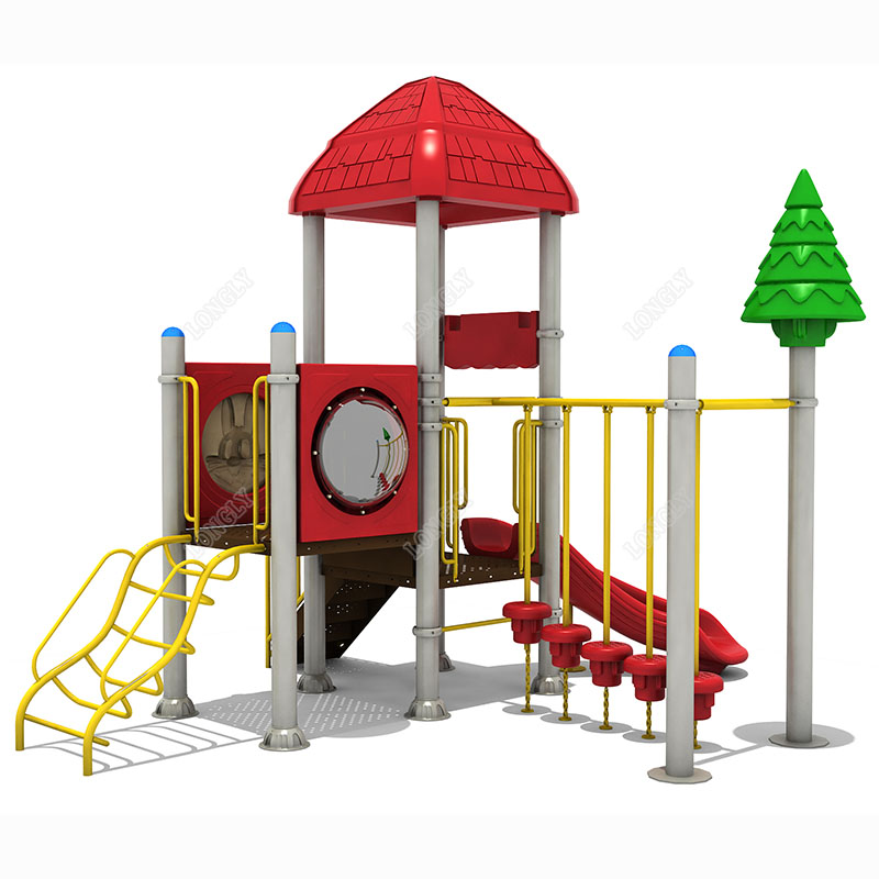 زحليقة بلاستيكية حمراء للأطفال - مراجعة Kids Outdoor Area وسعره