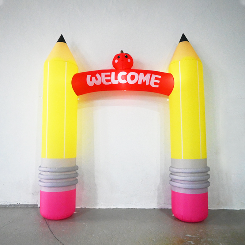 9FT نفخ قلم رصاص قوس الزينة ال - مراجعة Kids Outdoor Inflatable وسعره