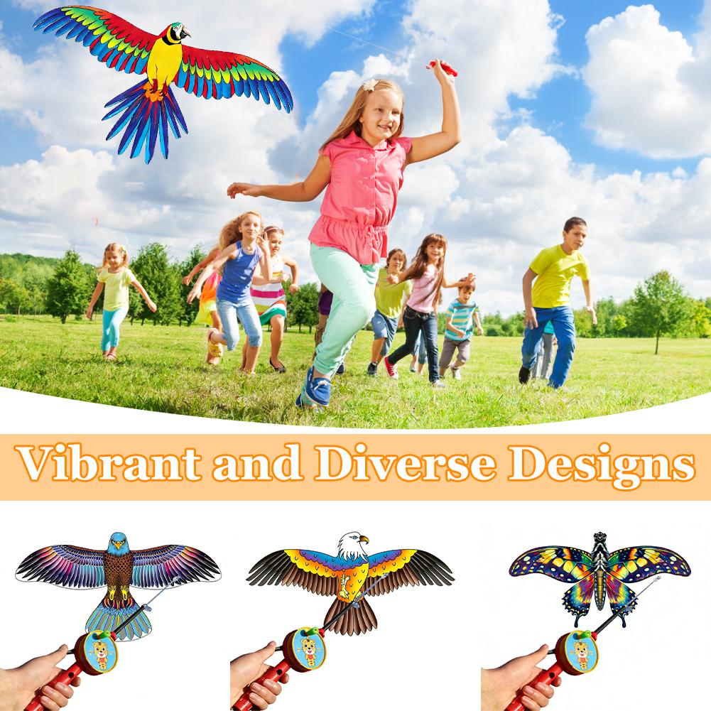 طائرة ورقية صغيرة على شكل صنار - مراجعة Kite Easy Fly Kids وسعره