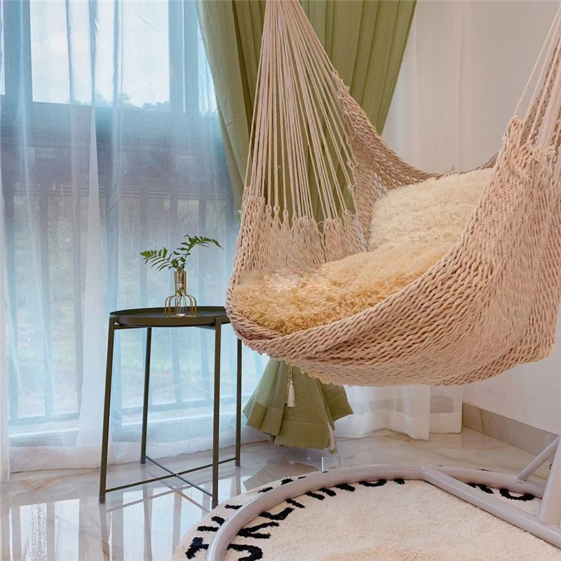 الشمال نمط الأبيض أرجوحة أرجوح - مراجعة Kids Outdoor Hanging Chair وسعره