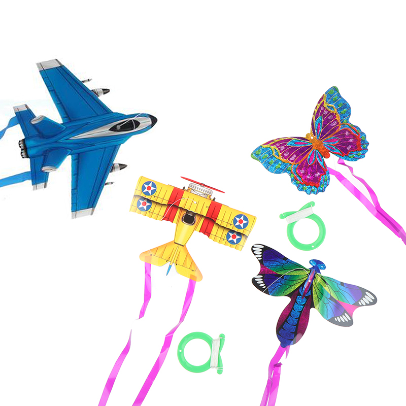 لعبة طائرة ورقية ملونة للأطفال - مراجعة Kite Easy Fly Kids وسعره