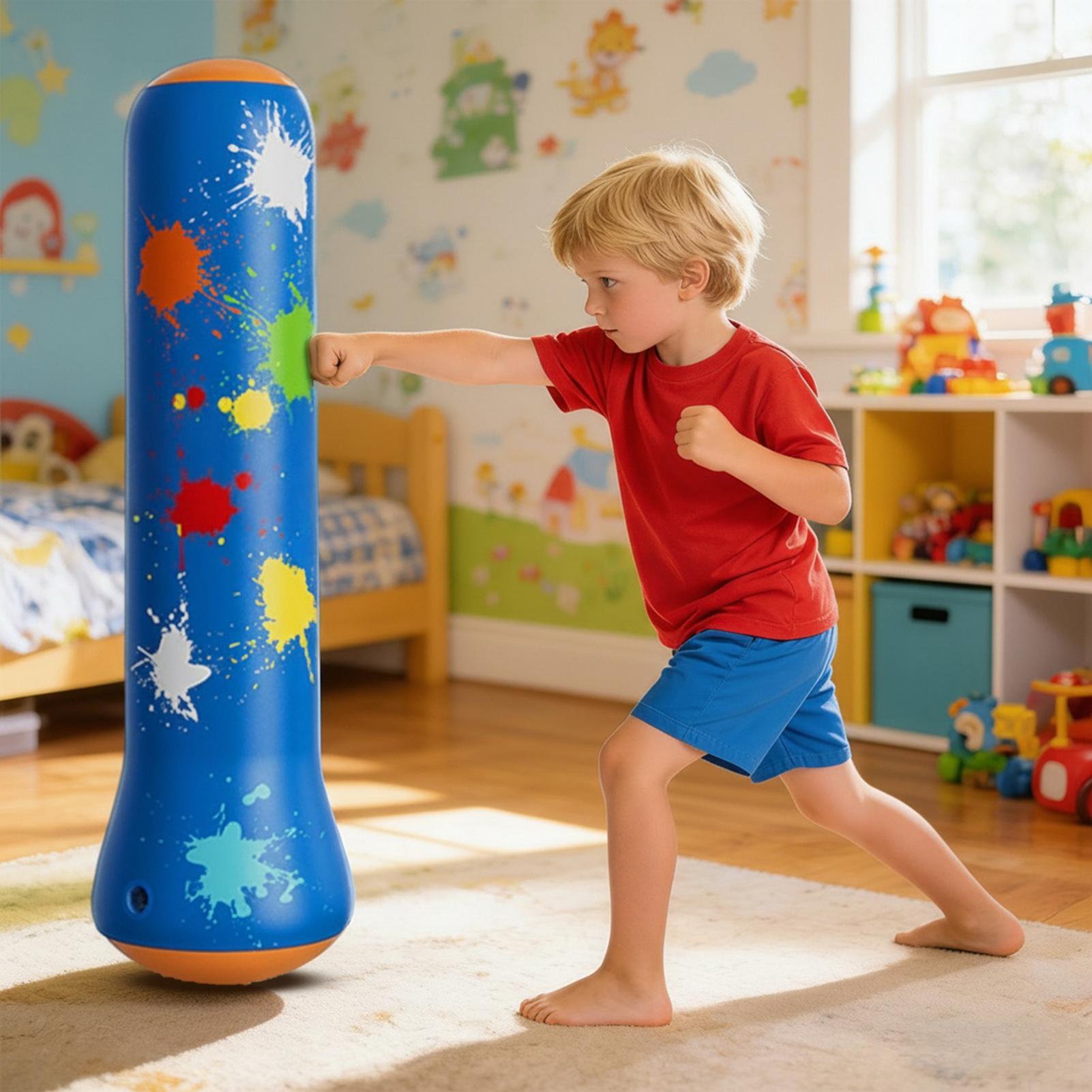 كيس اللكم للأطفال نفخ تجريب ال - مراجعة Kids Outdoor Inflatable وسعره