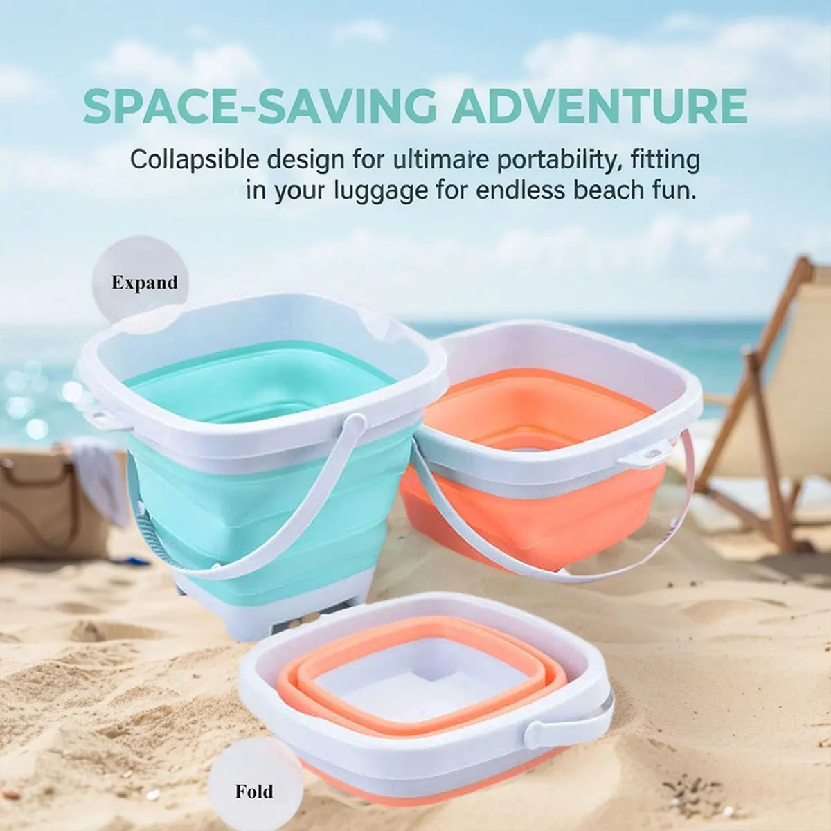 دلو رمل قابل للطي متعدد الاستخ - مراجعة Kids Outdoor Activity Centre وسعره