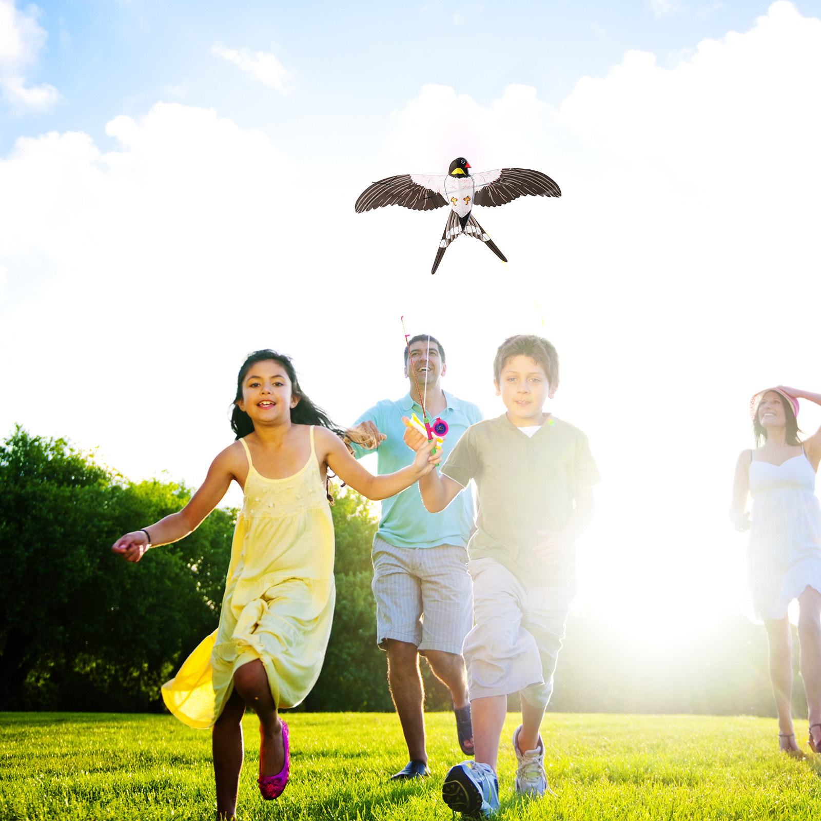 طائرة ورقية سهلة الطيران على ش - مراجعة Kite Easy Fly Kids وسعره