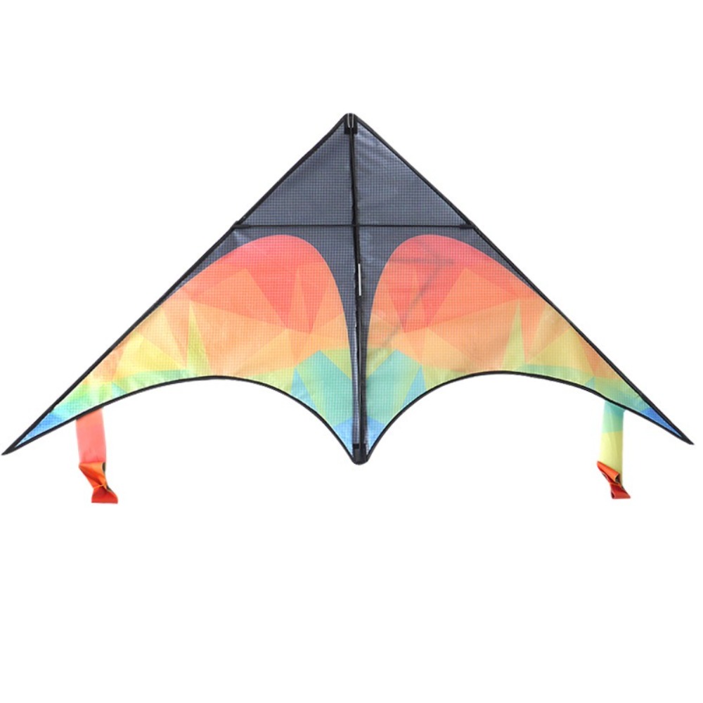 طائرة ورقية دلتا كبيرة ذات ذيل - مراجعة Kite Easy Fly Kids وسعره