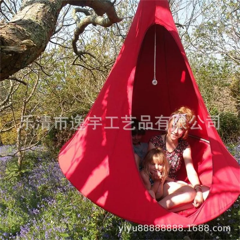 كرسي أرجوحة معلق على شكل خيمة  - مراجعة Kids Outdoor Hanging Chair وسعره