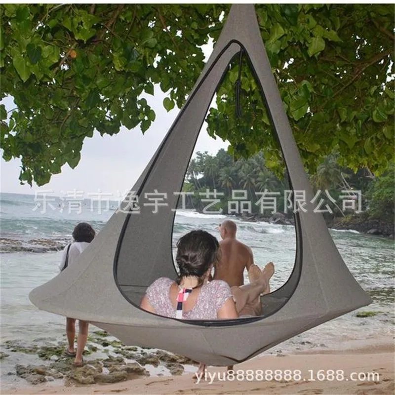 كرسي أرجوحة معلق على شكل خيمة  - مراجعة Kids Outdoor Hanging Chair وسعره
